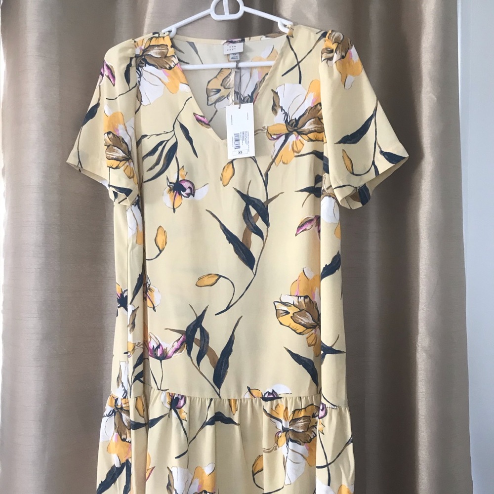 A NEW DAY Yellow Dress (Size: XS)